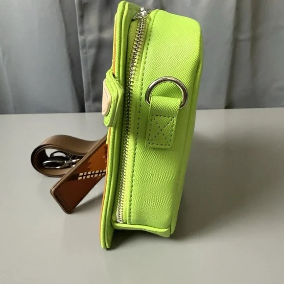 Disney Star Wars Grogu Baby Yoda Crossbody Bag Chewbacca Charm new - Picture 4 of 13